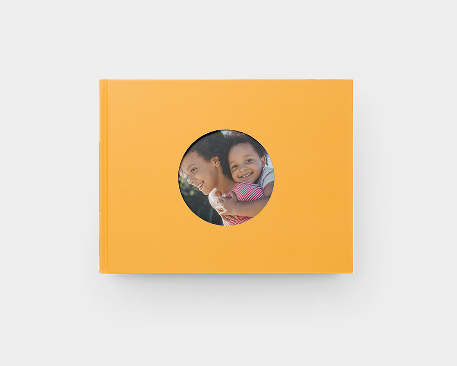 Fotobog med cirkel udsnit