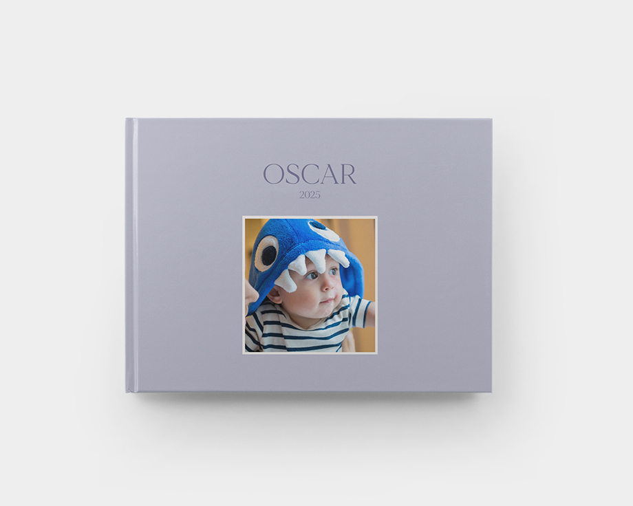 Liggende L fotobog med hårdt omslag