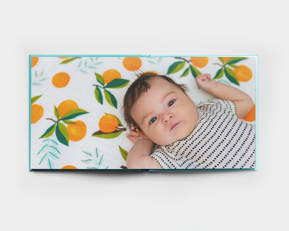 Layflat kvadratisk XL fotobog med hårdt omslag