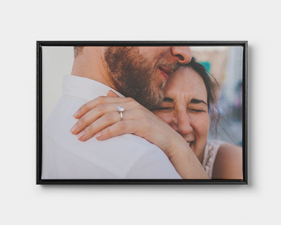 Fotolærred med ramme