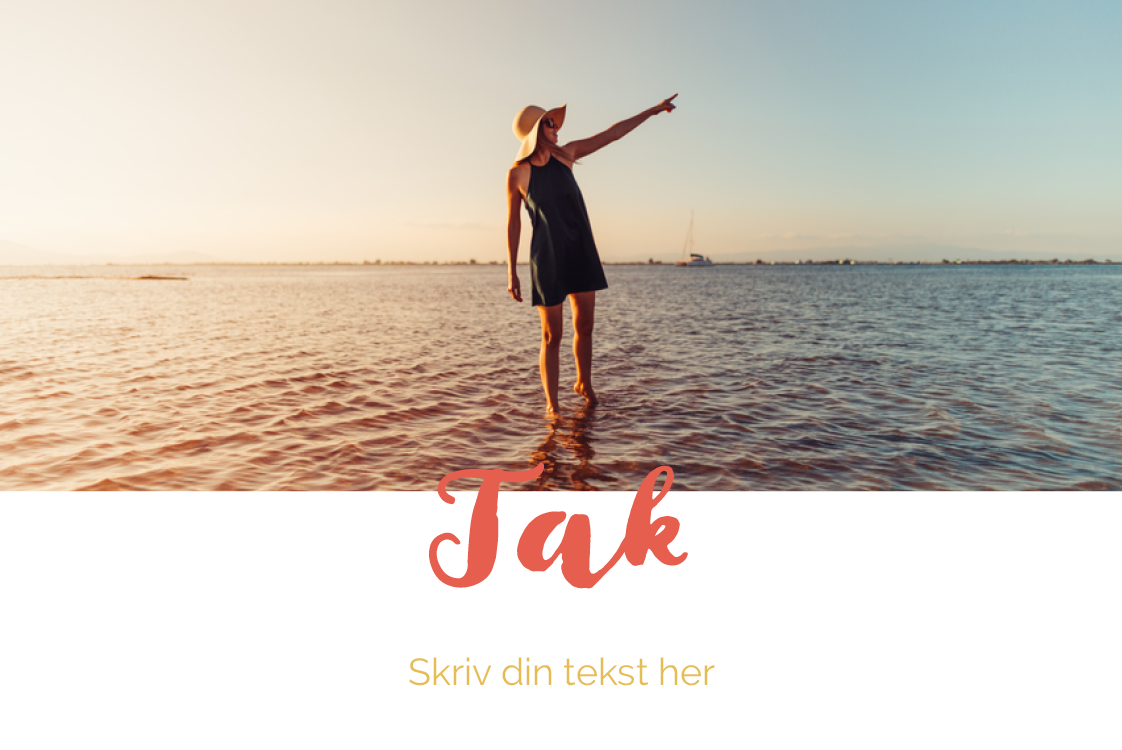 Takkekort — Fed tak