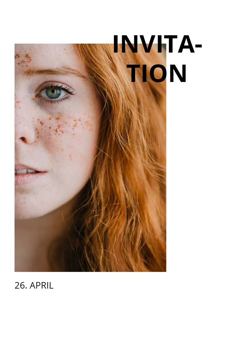 Invitationer — Moderne konfirmation