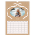 Årskalender A3 — Ramme med sløjfe [Marts]