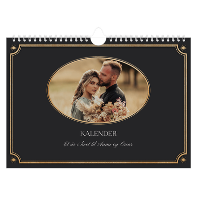 Fotokalender A4 — Vintage klassisk [kalender forside]