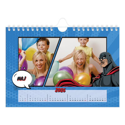 A5 Foto Kalender — Tegneserie [kalender forside]