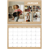 Fotokalender A4 dobbelt (30 x 40 cm) — Magasinstil [Januar]