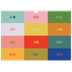 A3 Foto Kalender — Farverig kalender [kalender forside]