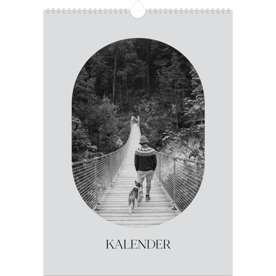 Årskalender A3 — Den åbne vej [kalender forside]