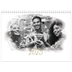 Fotokalender A4 dobbelt (30 x 40 cm) — Diffuse billederammer [kalender forside]