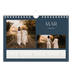 A5 Foto Kalender — Skifer & seriffer [Marts]