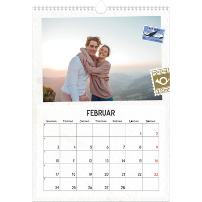 Årskalender A3 — Parts unknown [Februar]