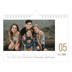 A5 Foto Kalender — Måneder i tal [kalender forside]