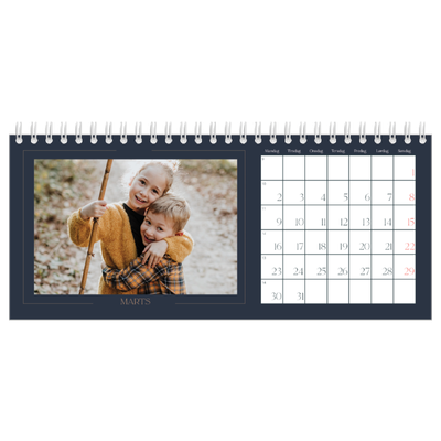 Bordkalendere — Berlinerblåt [Marts]