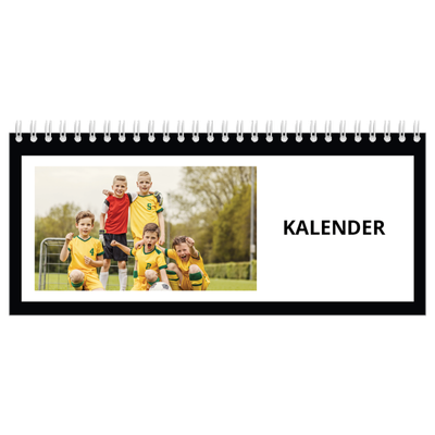 Bordkalendere — Sort baggrund [kalender forside]