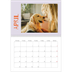 Fotokalender A4 dobbelt (30 x 40 cm) — Farverig kalender [April]
