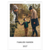 Familiekalender A3  — Enkel familiekalender - Familie på 3 [kalender forside]