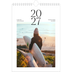Fotokalender A4 (20 x 30 cm) — Surfing i solnedgangen [kalender forside]