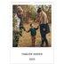 Familiekalender A3  — Enkel familiekalender - Familie på 5 [kalender forside]