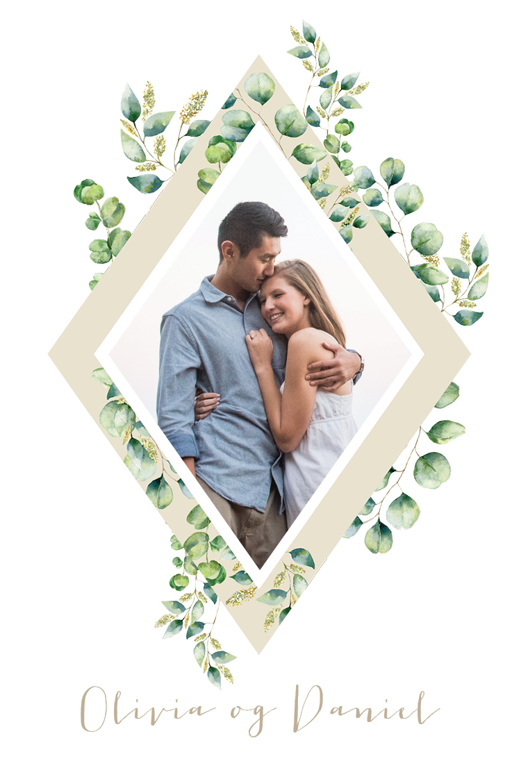 Invitationer — Grønne blader