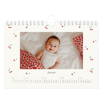 A5 Landskab Fotokalender — Kirsebærlykke