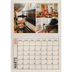 Fotokalender A4 dobbelt (30 x 40 cm) — Stempeleffekt [Marts]