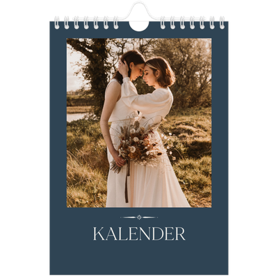 A5 Foto Kalender — Skifer & seriffer [kalender forside]