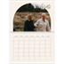 Fotokalender A4 dobbelt (30 x 40 cm) — Buet billederamme [Marts]