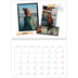 Fotokalender A4 dobbelt (30 x 40 cm) — Scrapbook stil [Januar]