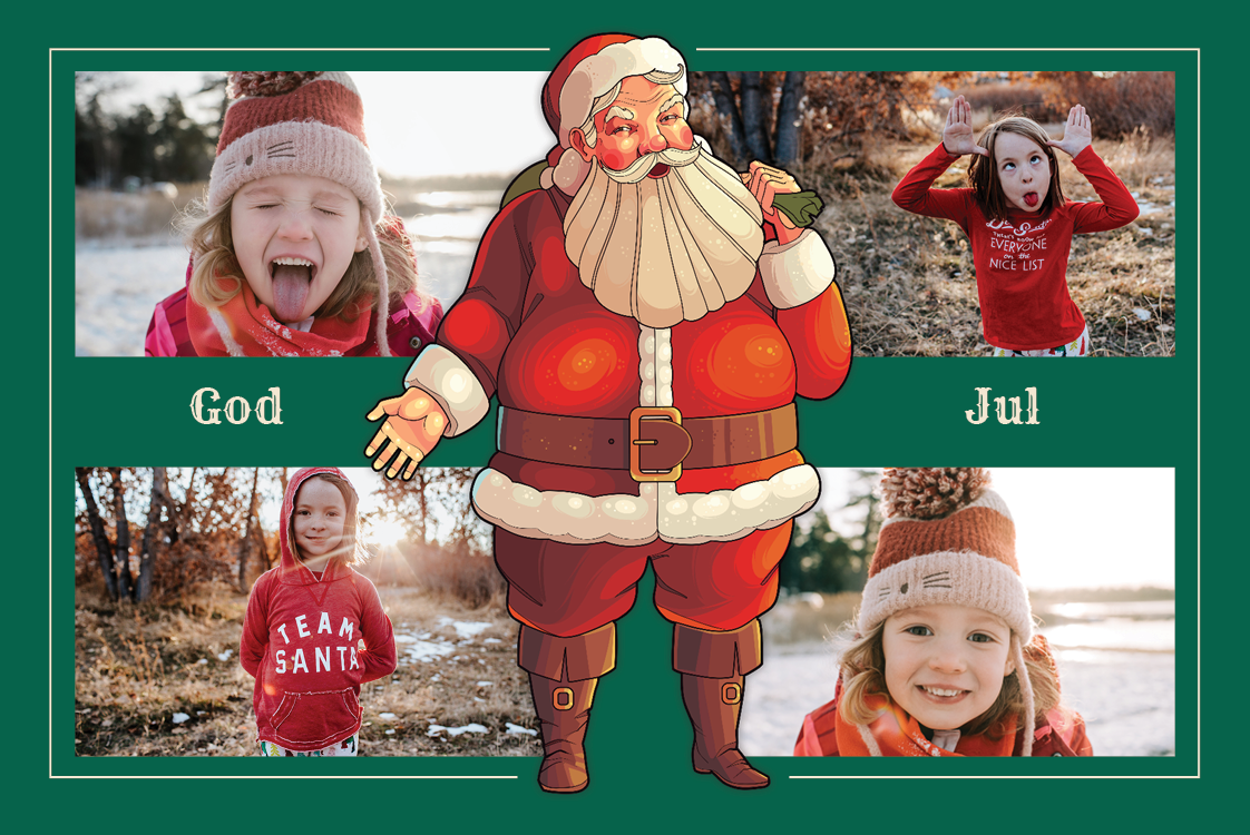 Kort — Traditionel Julemand