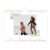 A5 Foto Kalender — Dublet tekst [Januar]