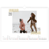 A3 Foto Kalender — Dublet tekst [Januar]