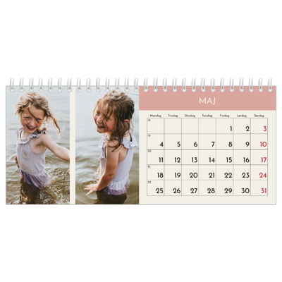 Bordkalendere — Pastel kapitler [kalender forside]