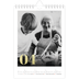 A5 Foto Kalender — Store tal i glitter [April]