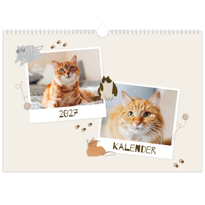 A3 Foto Kalender — legesyg killing [kalender forside]