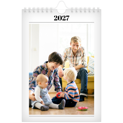 A5 Foto Kalender — Avisstil [kalender forside]