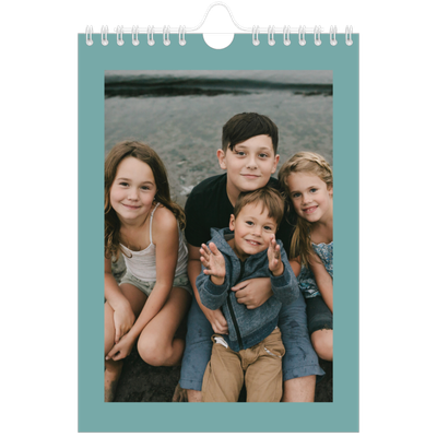 A5 Foto Kalender — Jordfarver [kalender forside]