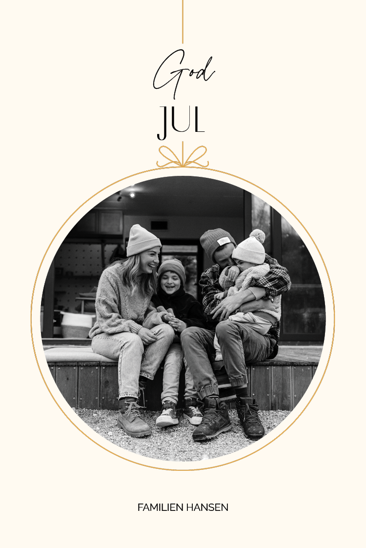 Kort — Julekugle-ramme