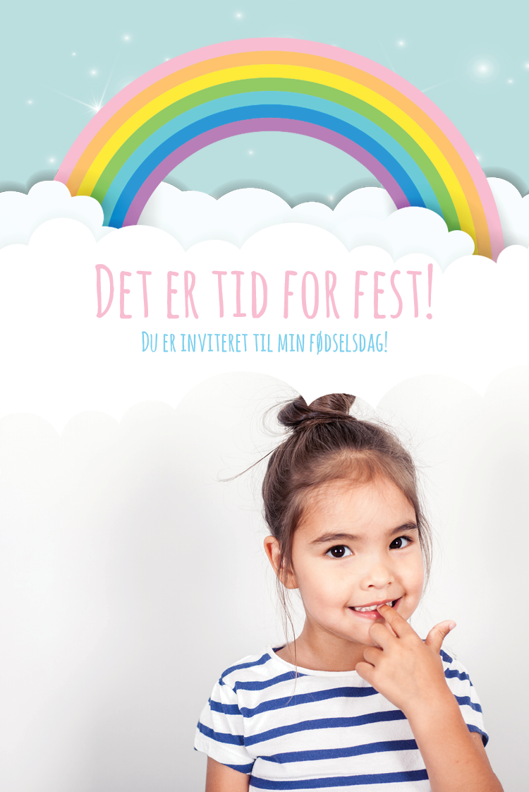 Invitationer — Regnbue i skyene