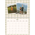 Fotokalender A4 dobbelt (30 x 40 cm) — Retro mønstre [April]