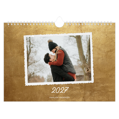 Fotokalender A4 — Vintage [kalender forside]