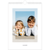Fotokalender A4 (20 x 30 cm) — Transperant ramme [kalender forside]