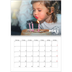 Fotokalender A4 dobbelt (30 x 40 cm) — Simpel skrift [kalender forside]