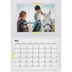 Fotokalender A4 dobbelt (30 x 40 cm) — Naturmatriale og tape [kalender forside]