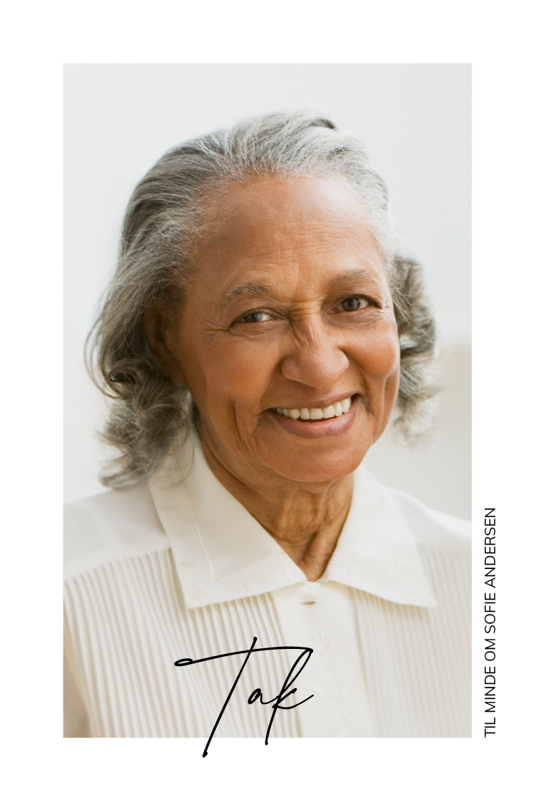 Takkekort — Underskrift