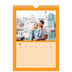A5 Foto Kalender — Stilrene farver [kalender forside]