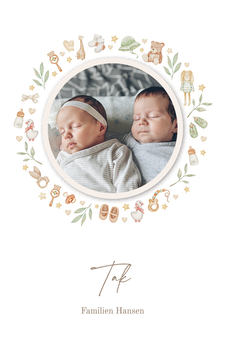 Takkekort — Tvilling skatte