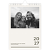 A5 Foto Kalender — Moderne og dristig [kalender forside]