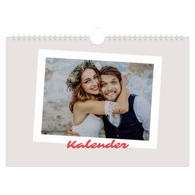Fotokalender A4 — Signeret tryk [kalender forside]