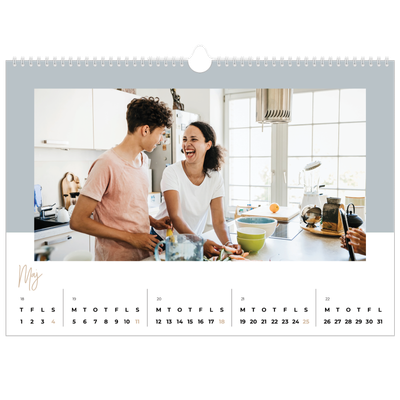 A3 Foto Kalender — Jordiske rammer [kalender forside]