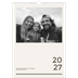 Årskalender A3 — Moderne og dristig [kalender forside]